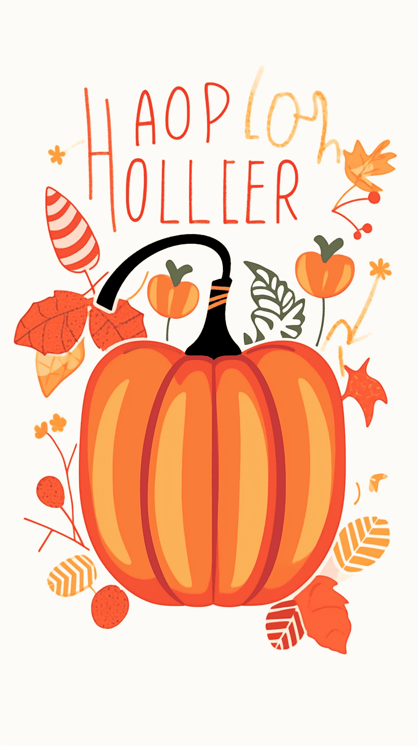Halloween Pumpkin 139 original repeating artwork