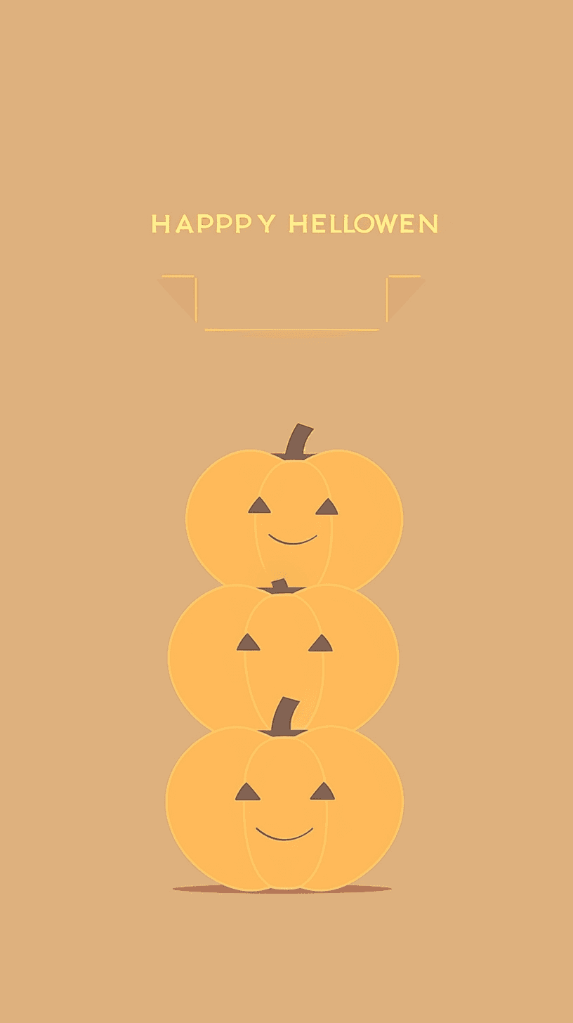 Halloween Pumpkin Valley original repeating artwork