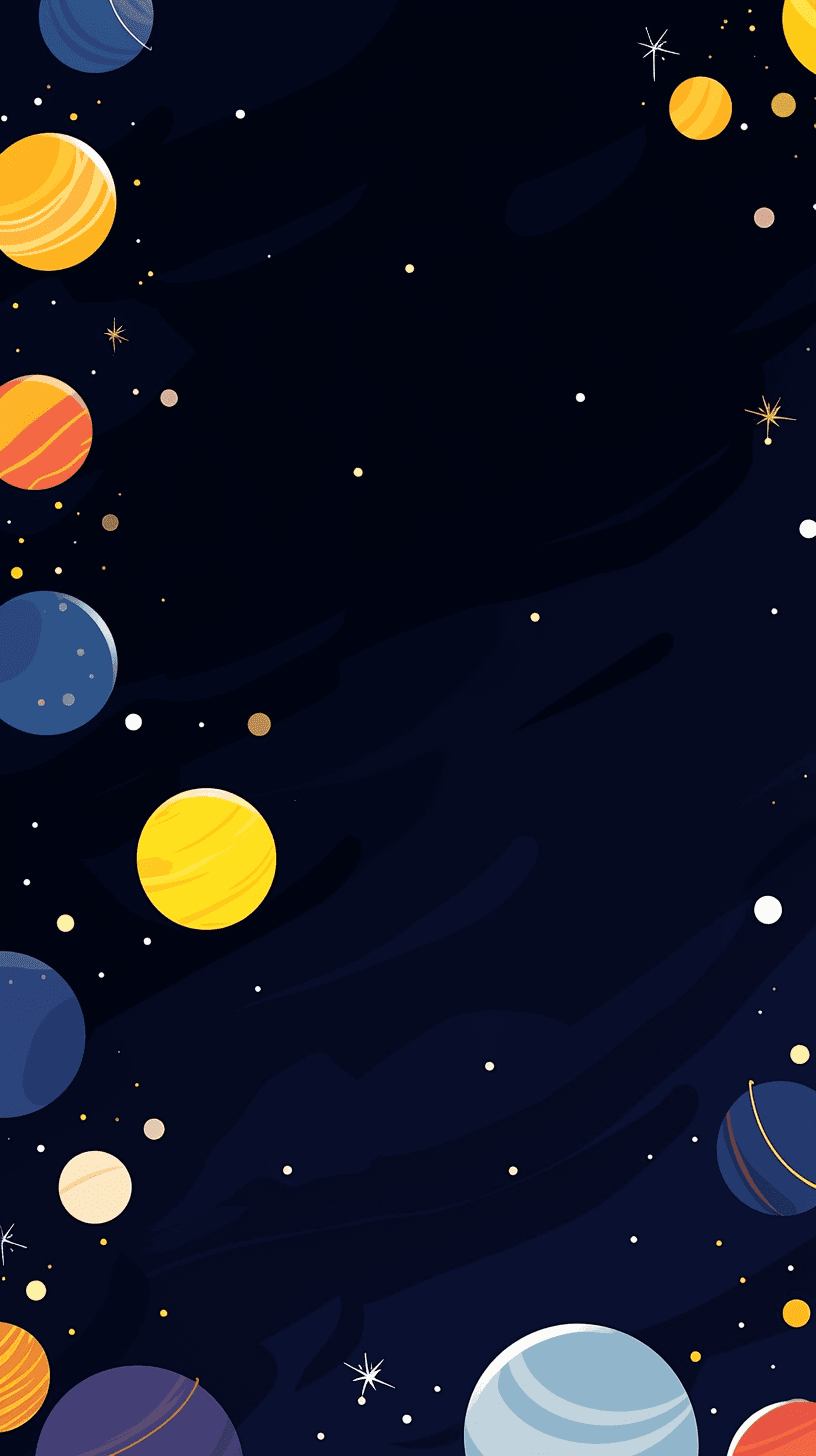 Cosmic Wander original repeating artwork