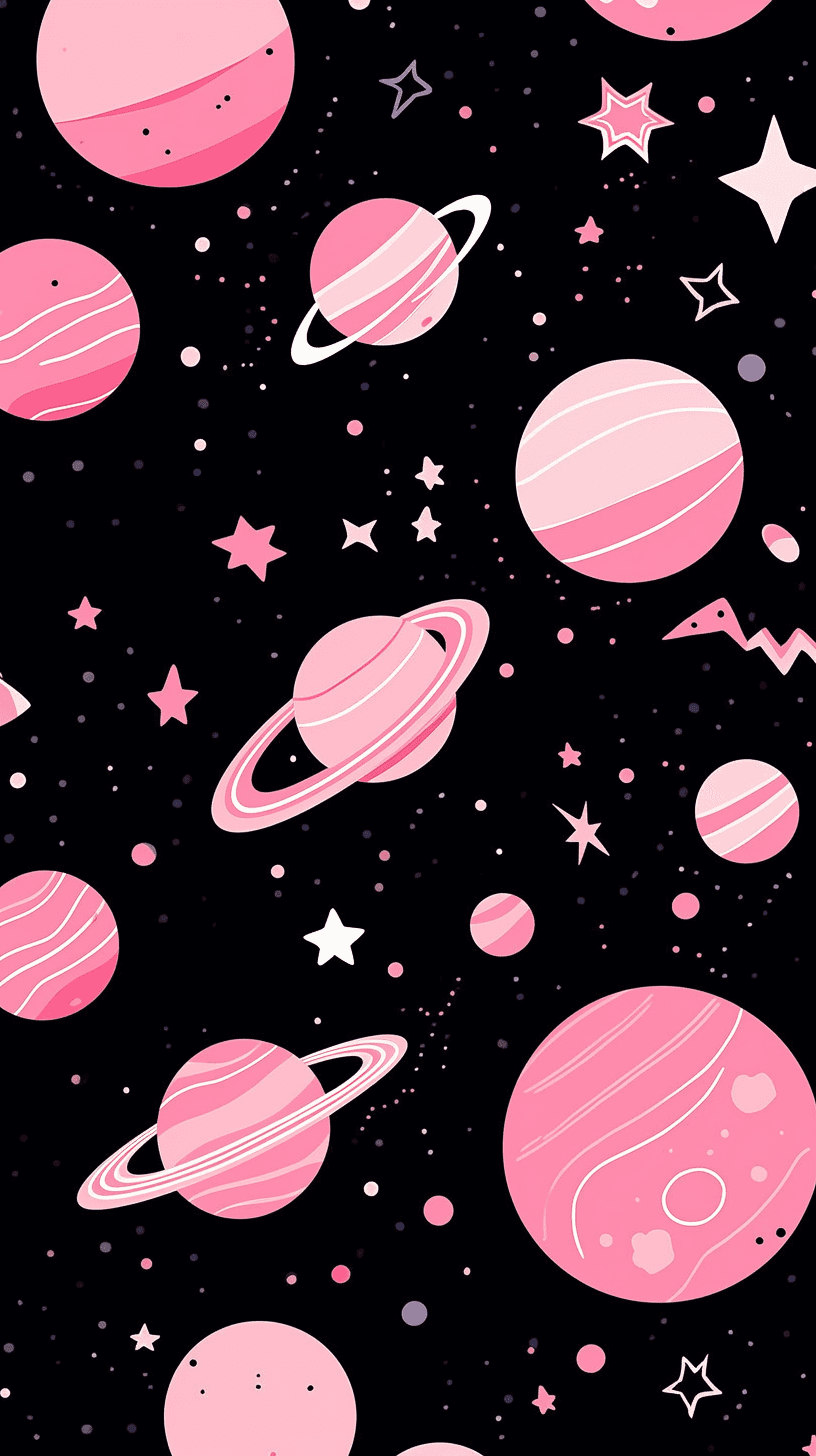 Cosmic Midnight original repeating artwork