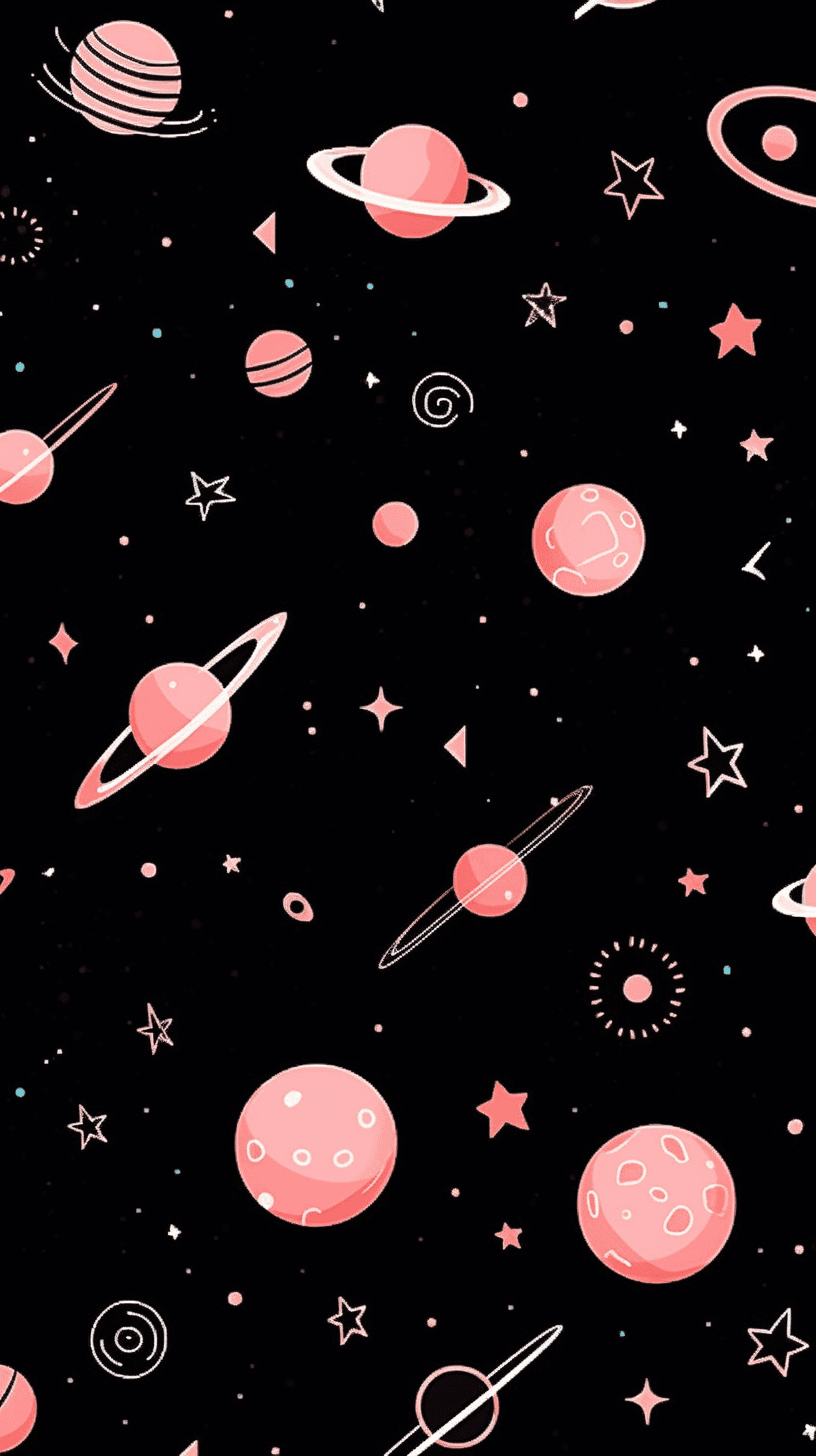 Cosmic Bop original repeating artwork