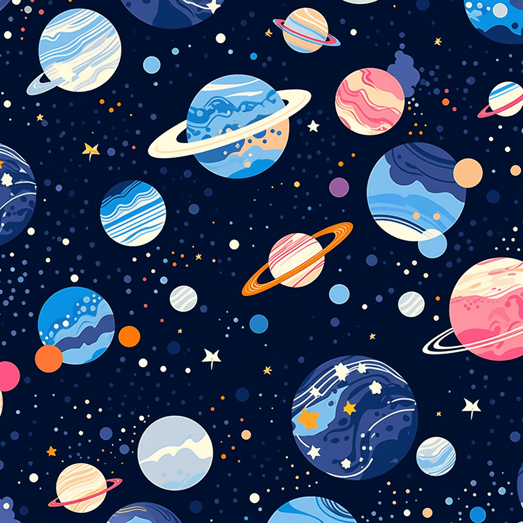 Cosmic 088 original repeating artwork