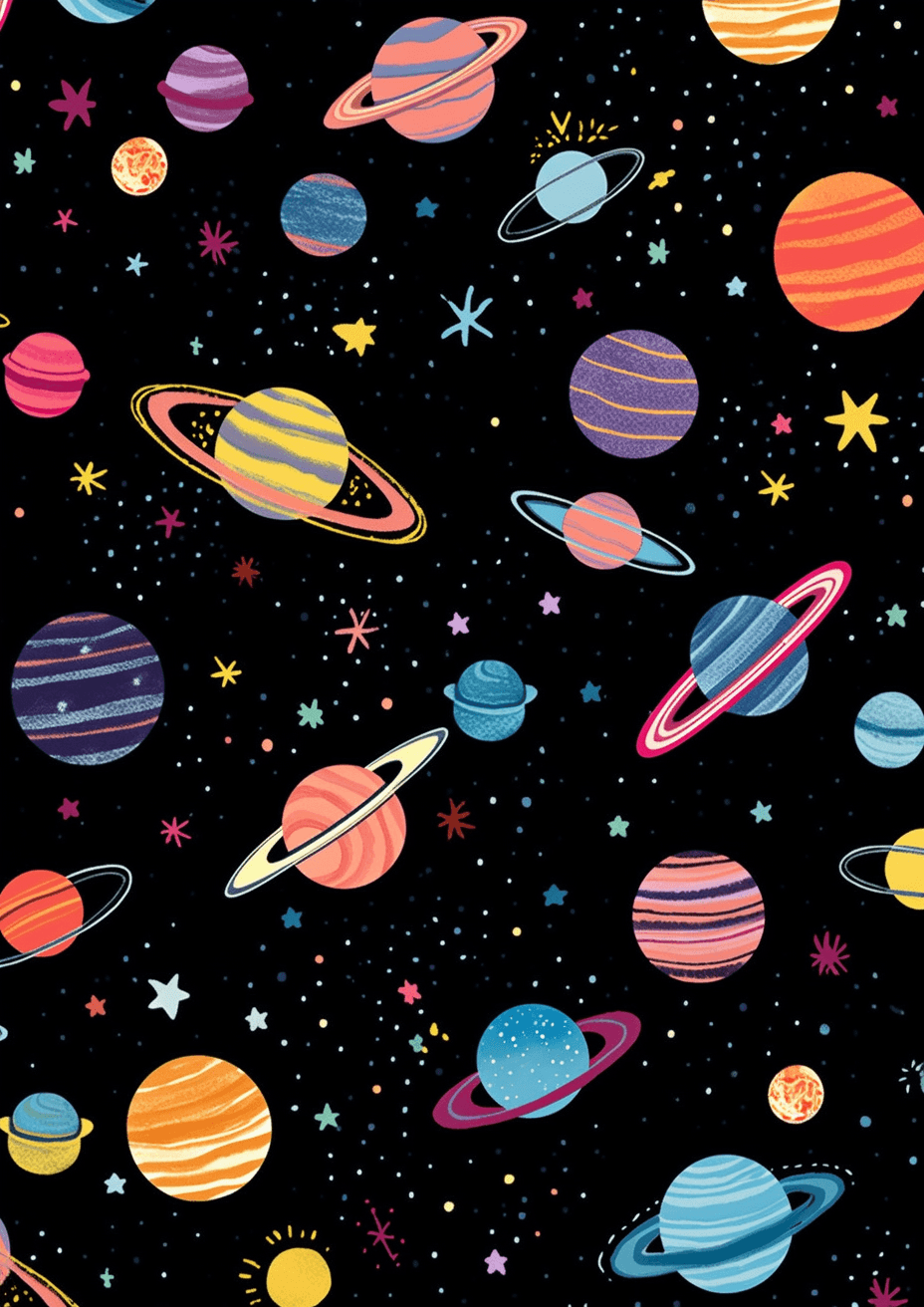 Cosmic 148 original repeating artwork