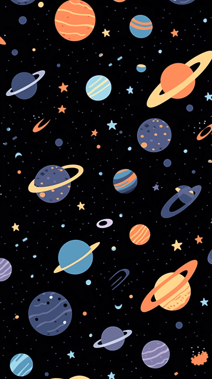 Cosmic Bold original repeating artwork