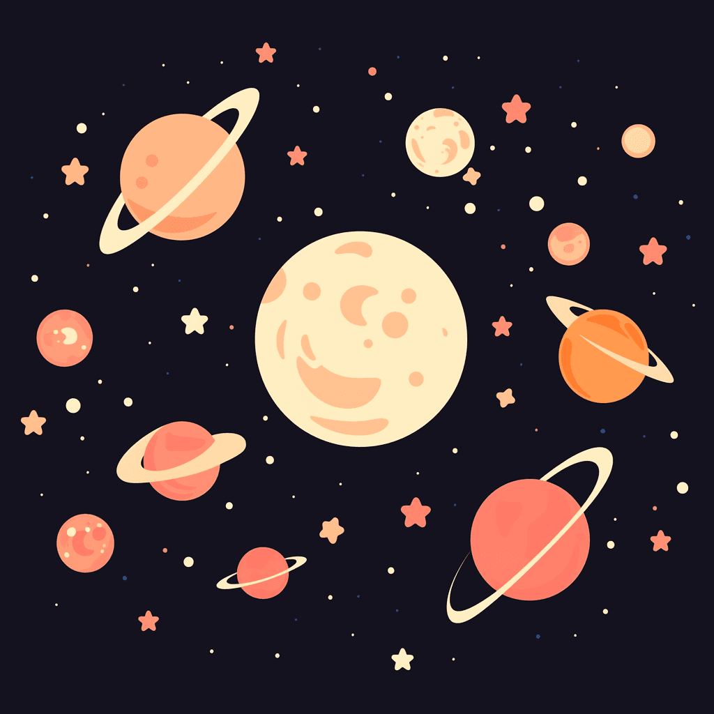 Cosmic 258 original repeating artwork