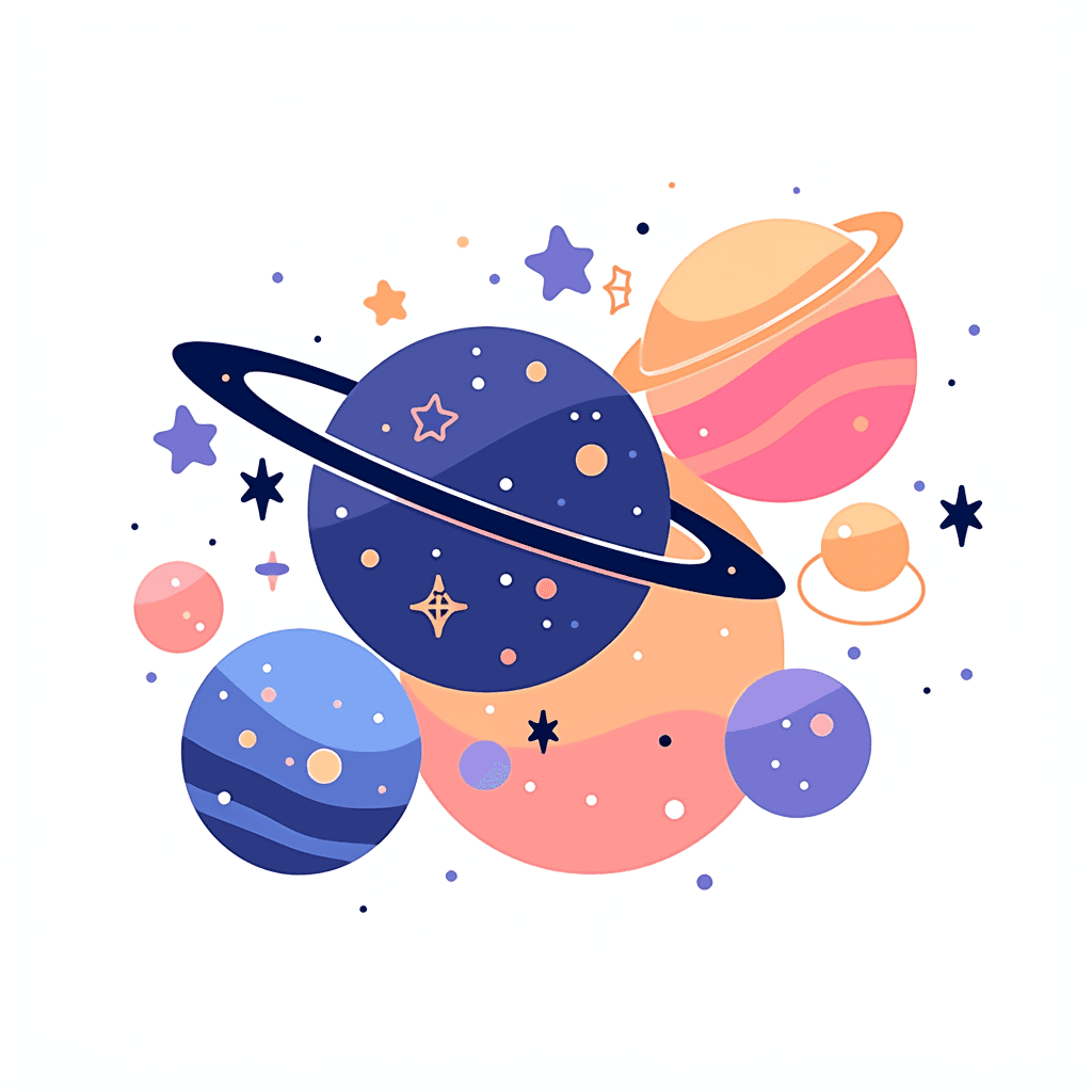 Cosmic Spring original repeating artwork