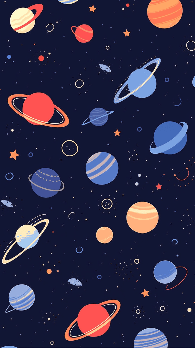 Cosmic Press original repeating artwork
