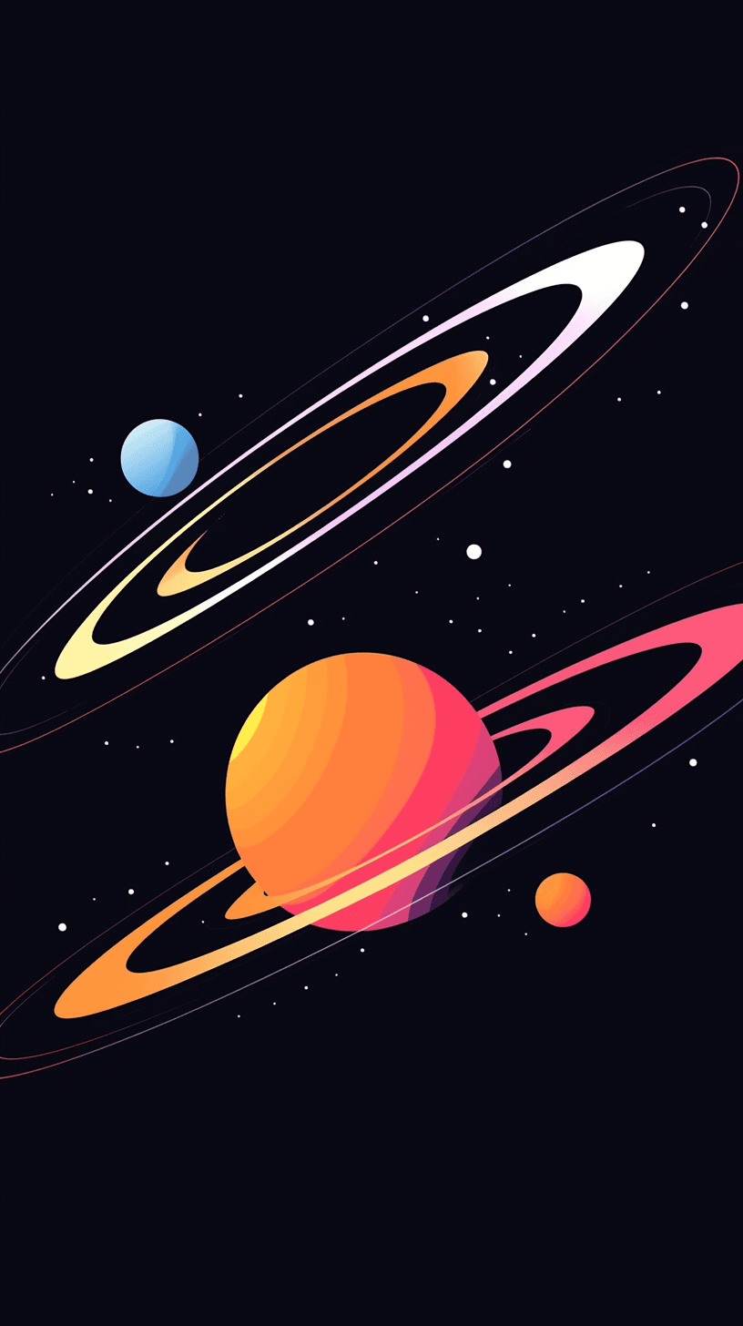Cosmic Glow original repeating artwork