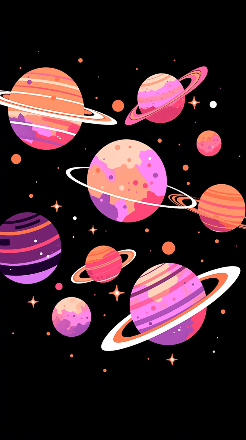 Cosmic 126 original repeating artwork