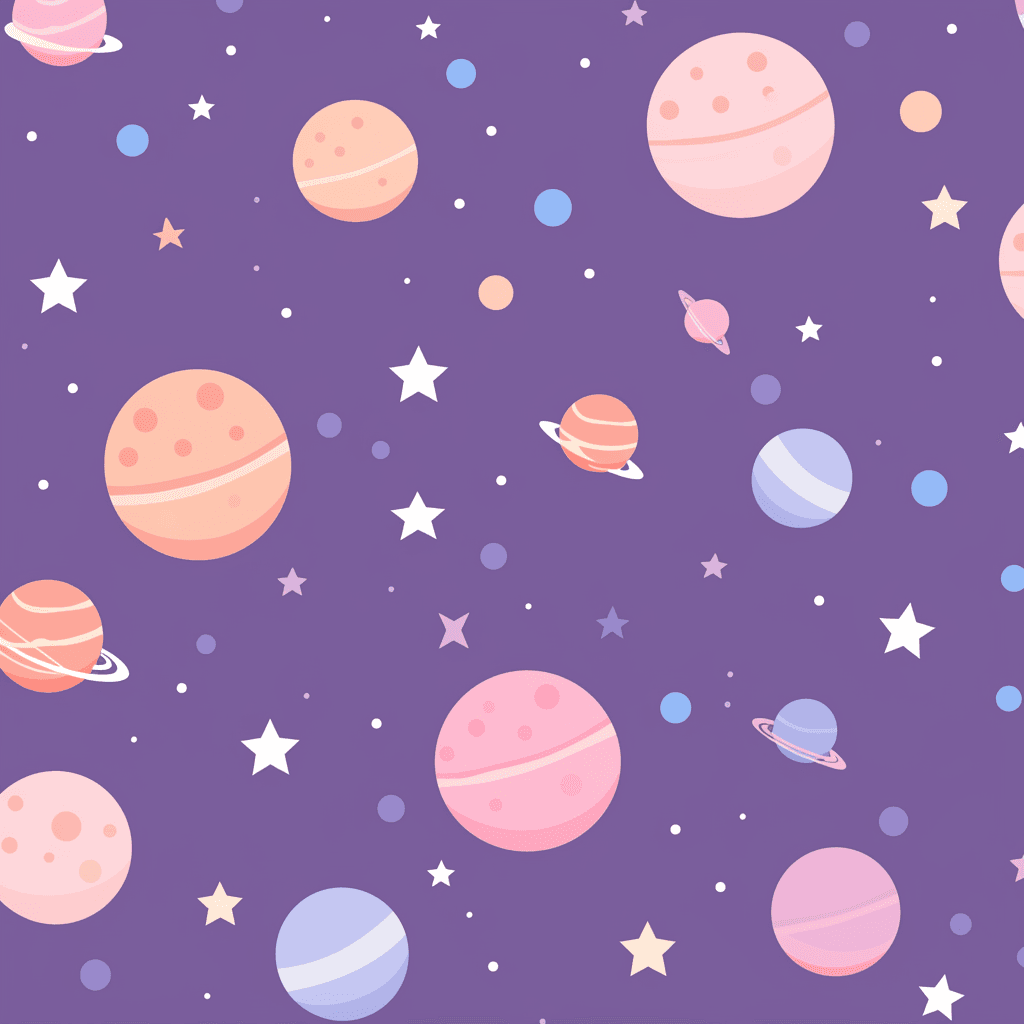 Cosmic Buzz original repeating artwork