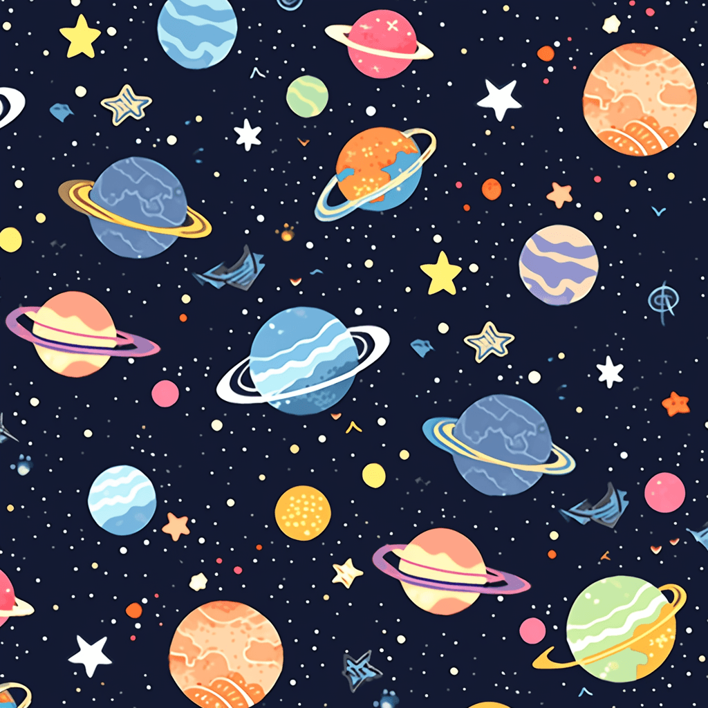 Cosmic 202 original repeating artwork