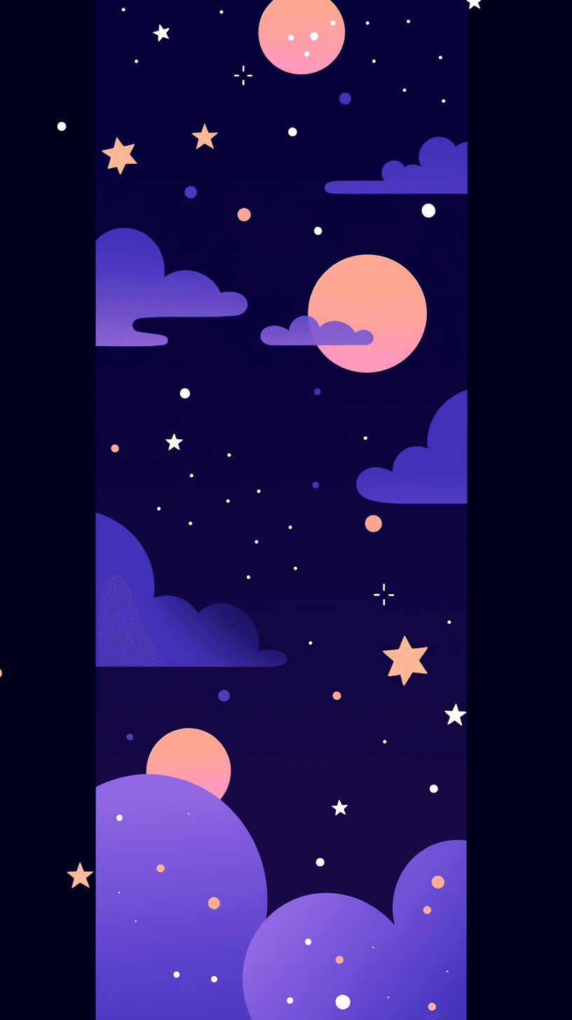 Cosmic 004 original repeating artwork