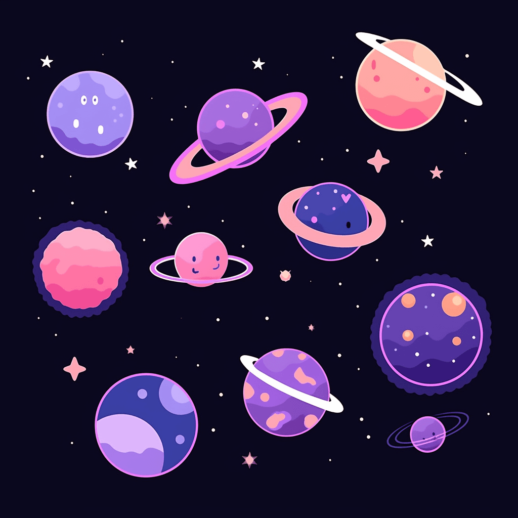 Cosmic 206 original repeating artwork