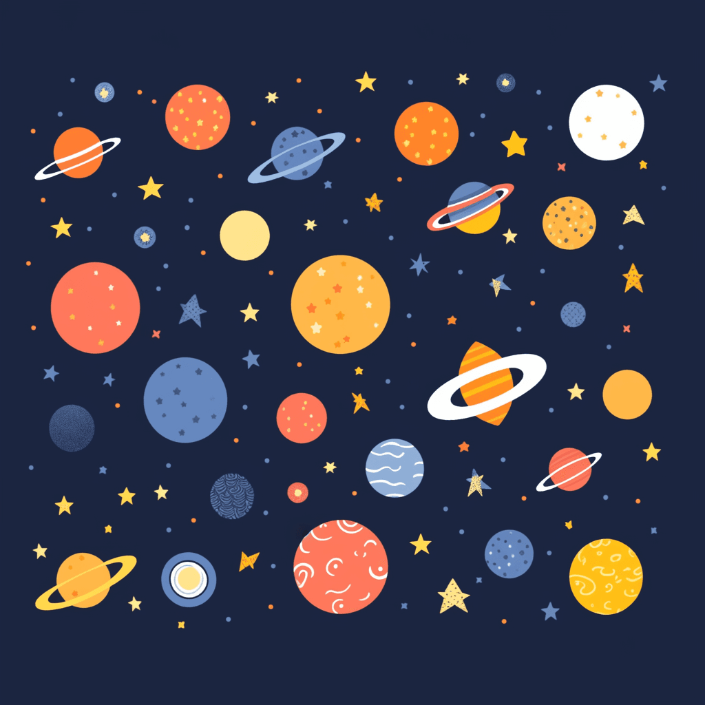 Cosmic 173 original repeating artwork