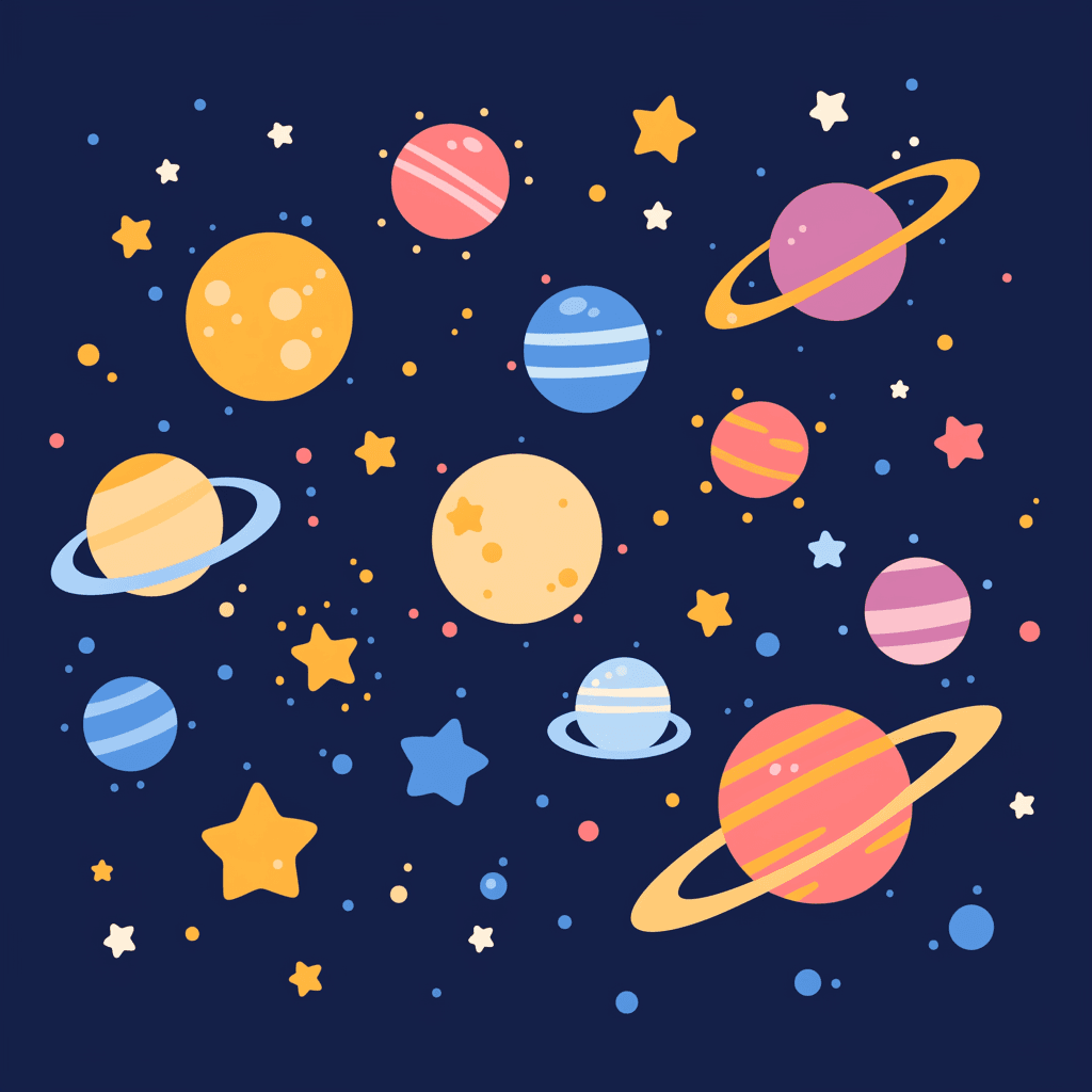 Cosmic 177 original repeating artwork