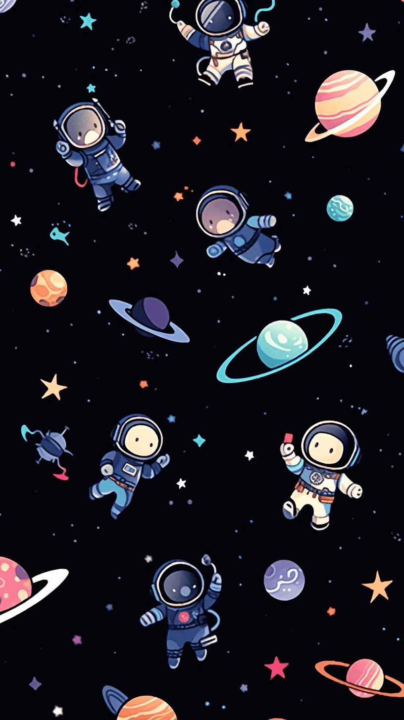 Cosmic 127 original repeating artwork