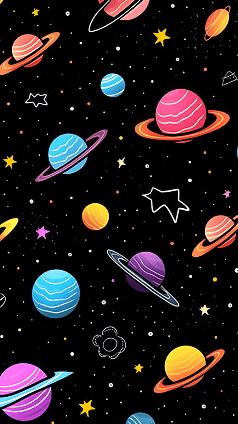 Cosmic 056 original repeating artwork