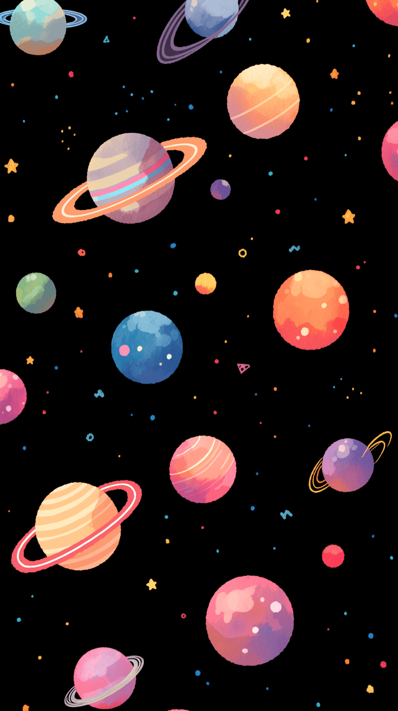 Cosmic 119 original repeating artwork