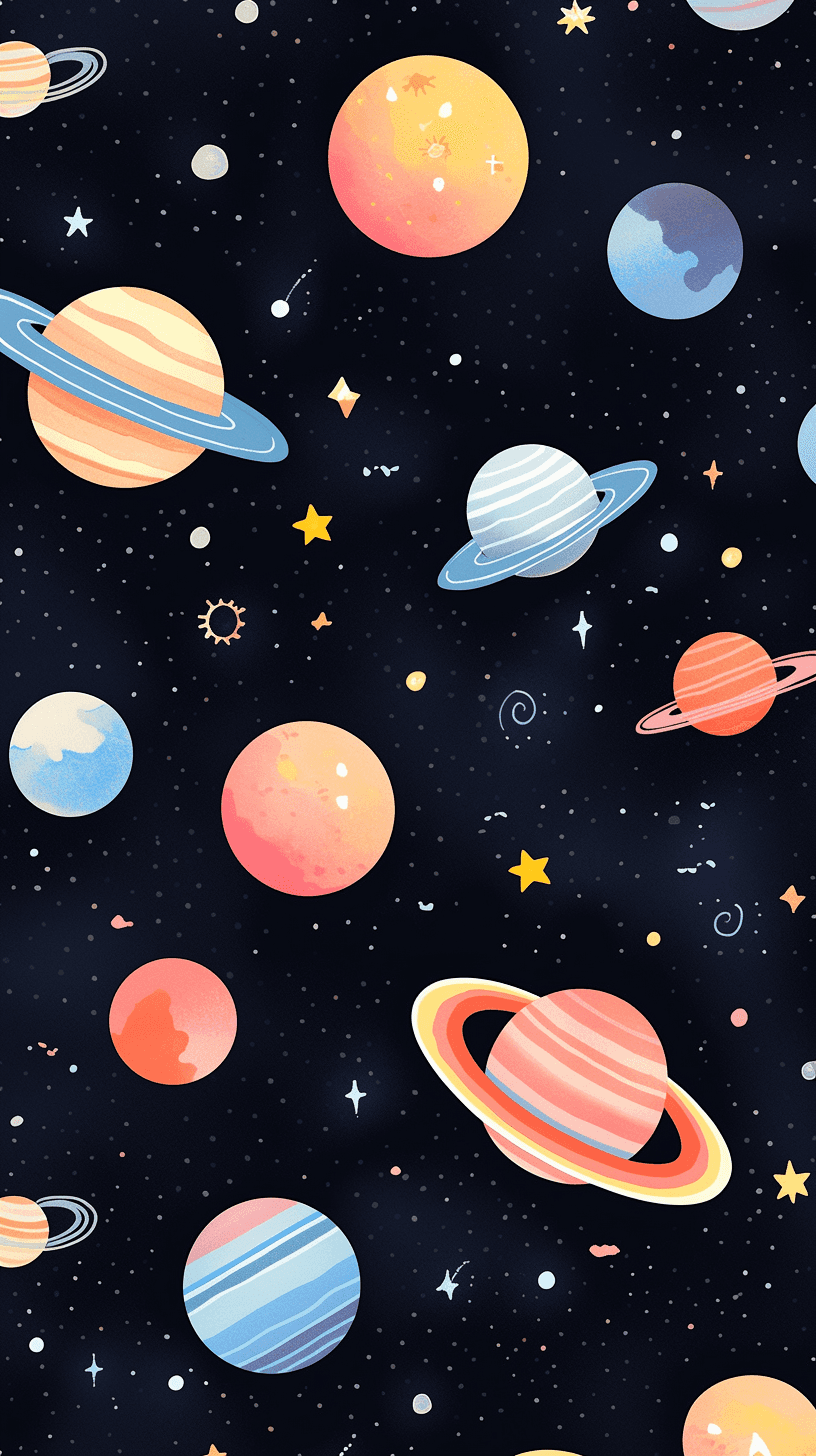 Cosmic 224 original repeating artwork