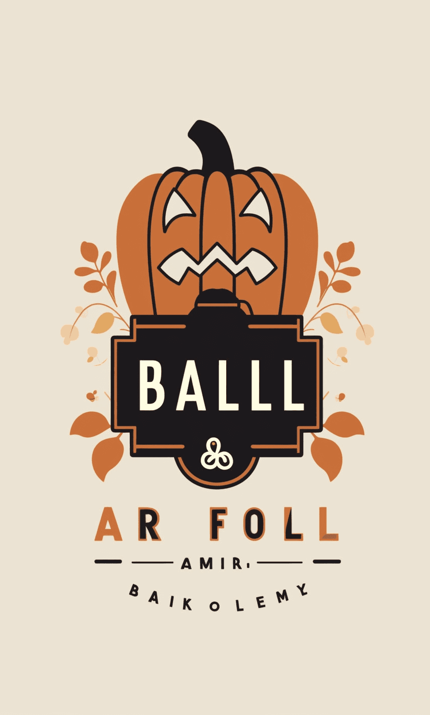 Halloween Pumpkin 308 original repeating artwork
