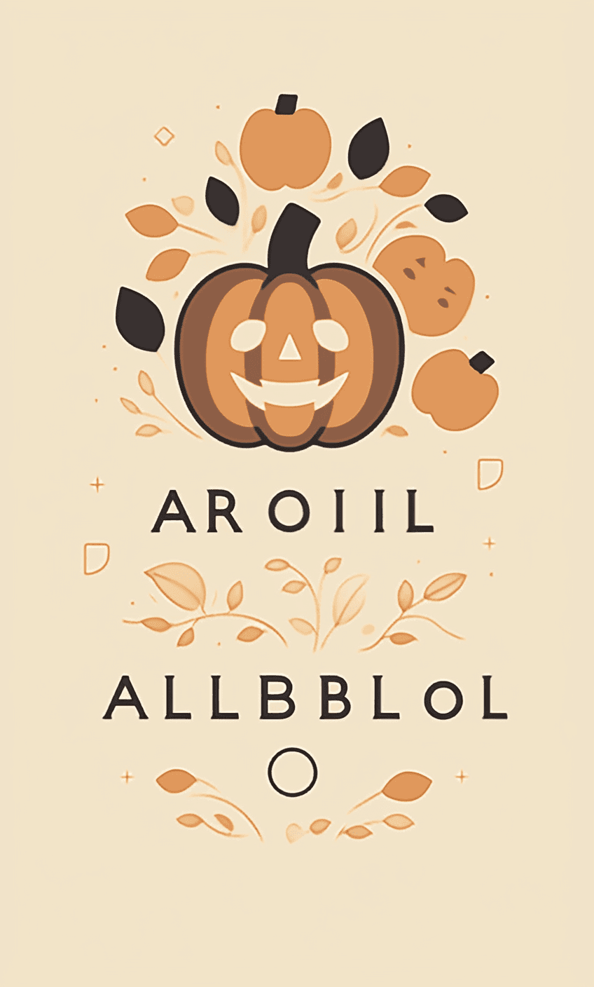 Halloween Pumpkin 187 original repeating artwork