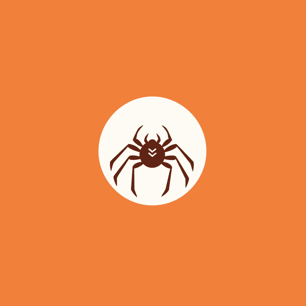 Halloween Spider Spin original repeating artwork