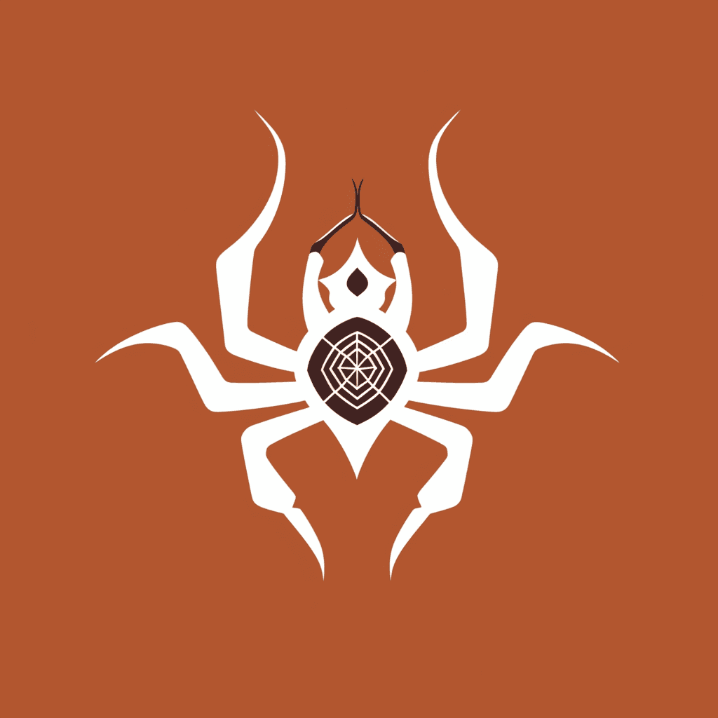Halloween Spider 002 original repeating artwork