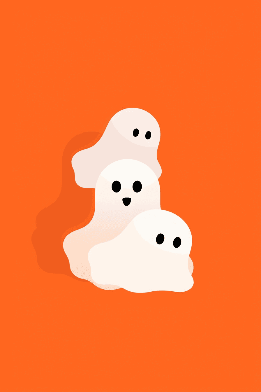 Halloween Ghost 806 original repeating artwork