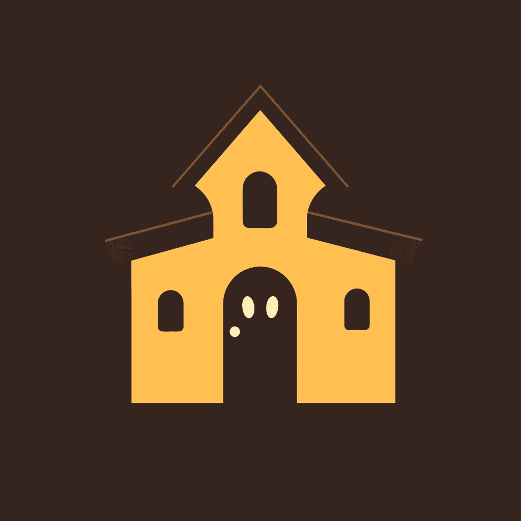 Halloween Castle Bop original repeating artwork