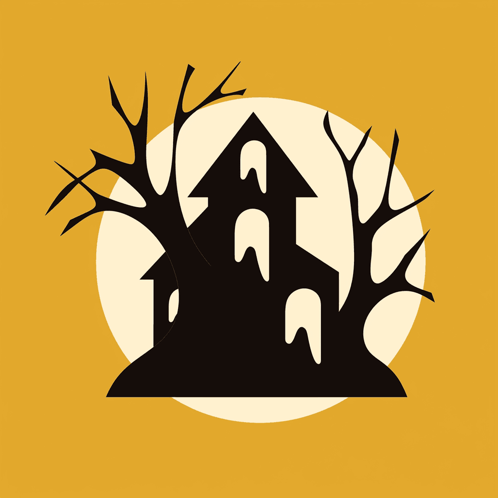 Halloween Castle Session original repeating artwork