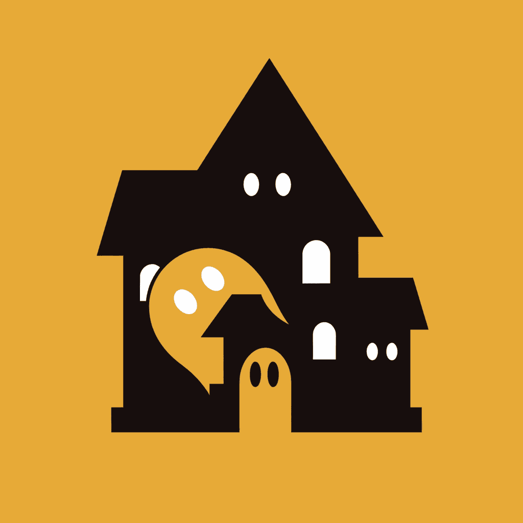 Halloween Castle Fair original repeating artwork