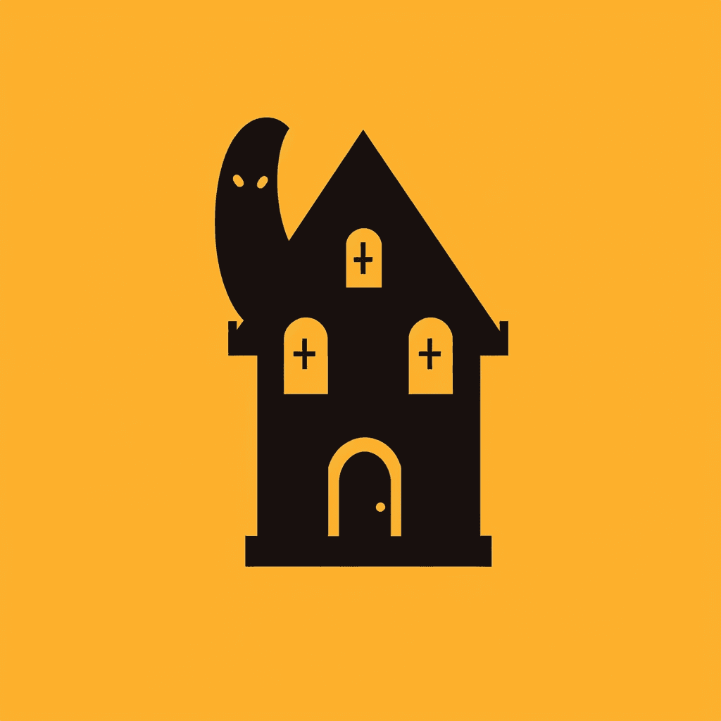 Halloween Castle Tribe original repeating artwork