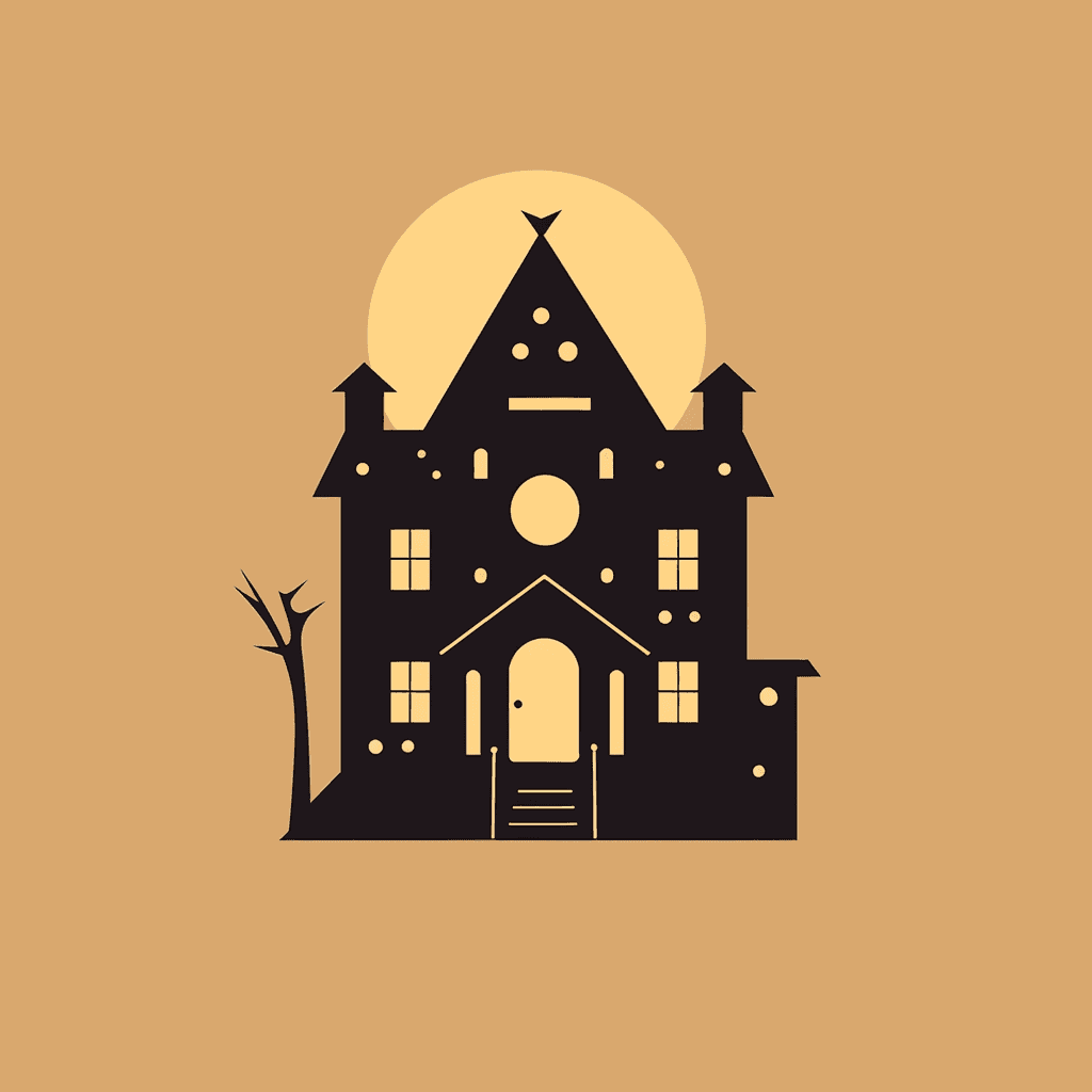 Halloween Castle Crew original repeating artwork