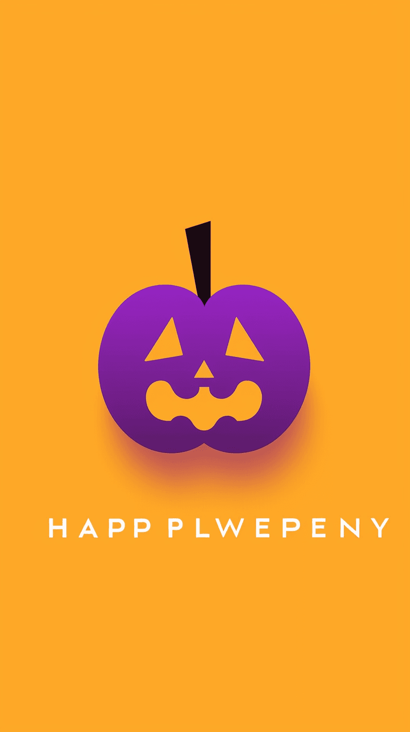 Halloween Pumpkin 007 original repeating artwork