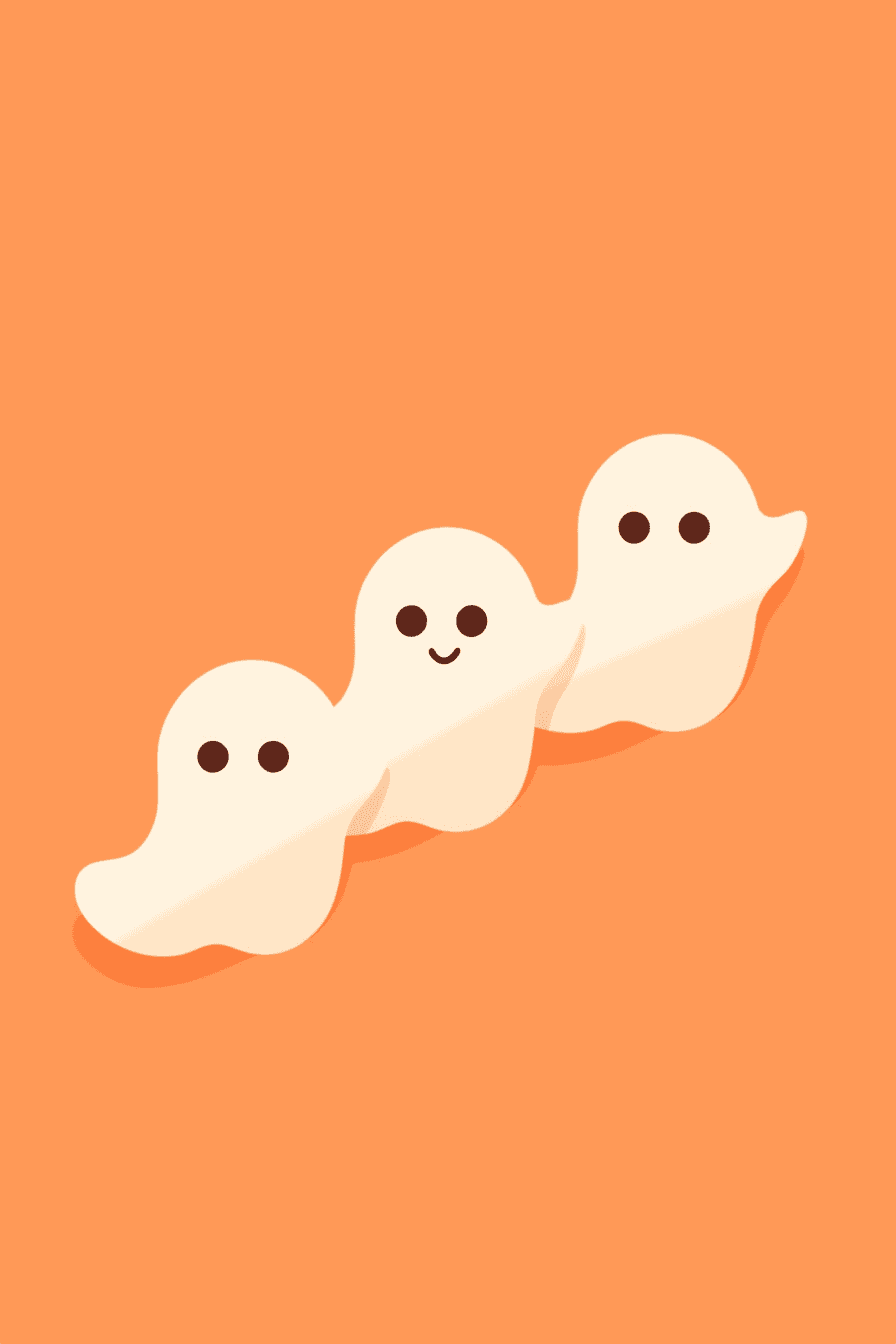 Halloween Ghost 1311 original repeating artwork