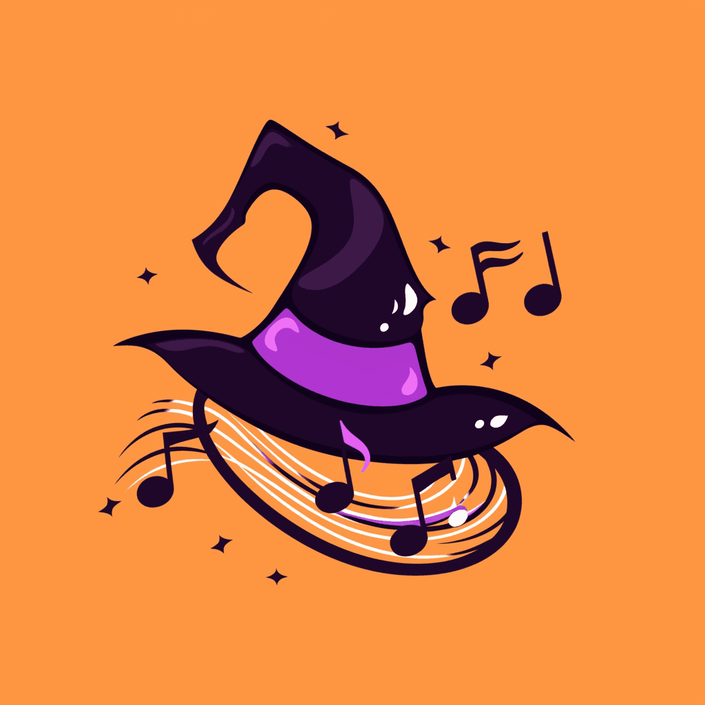 Halloween Hat 001 original repeating artwork