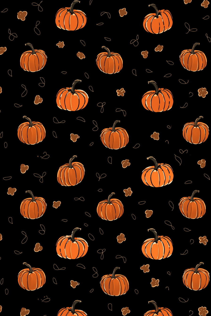 Halloween Pumpkin 234 original repeating artwork