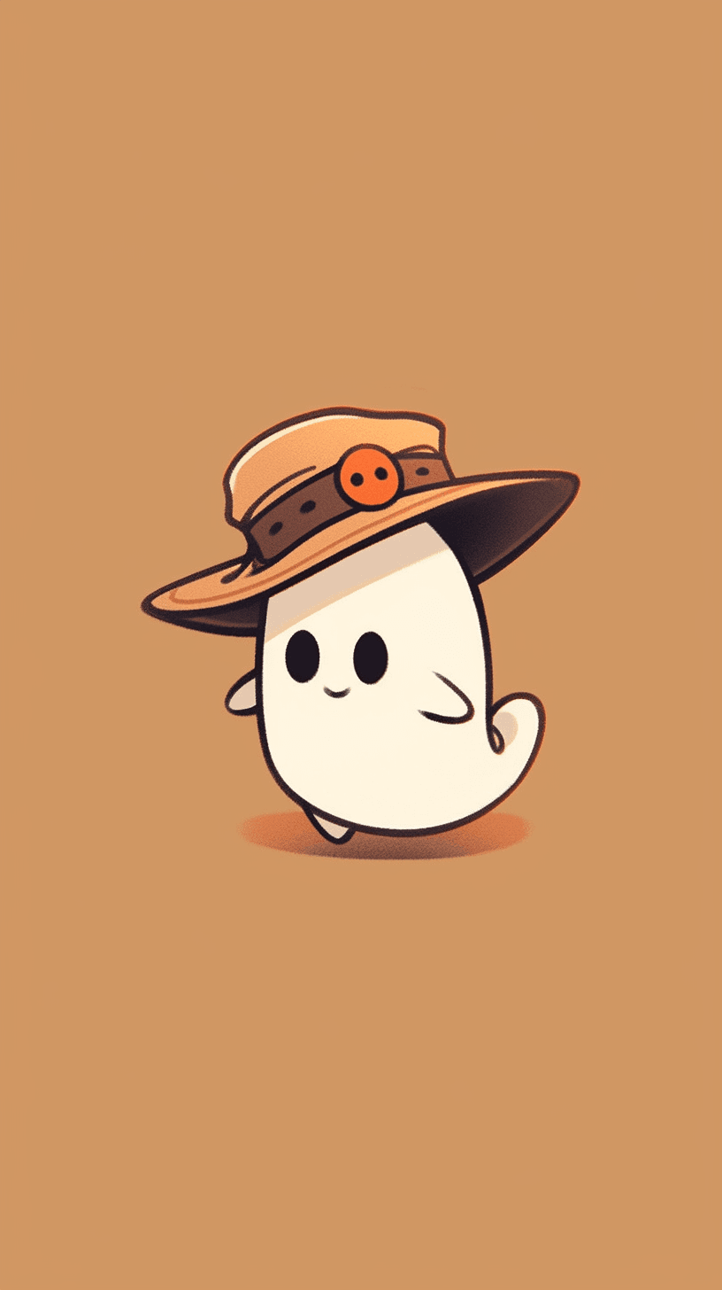 Halloween Ghost 1531 original repeating artwork