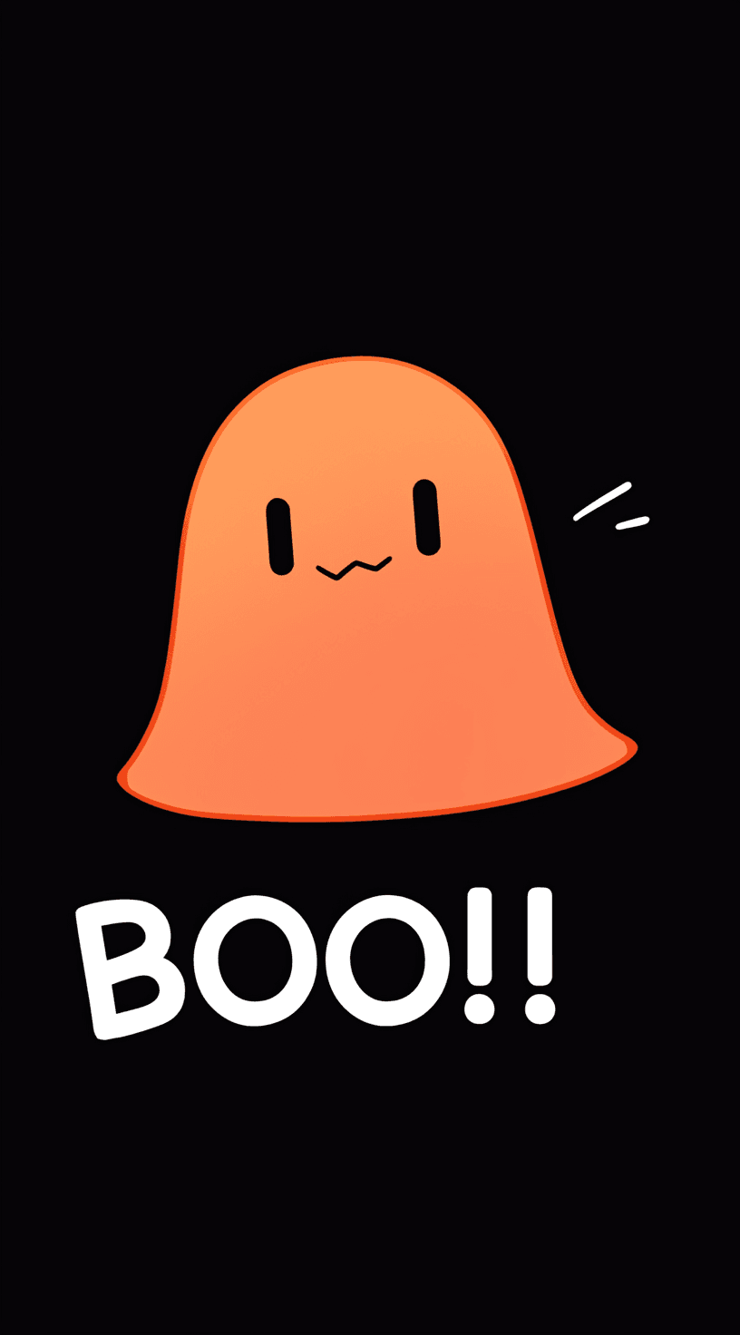 Halloween Ghost 1378 original repeating artwork