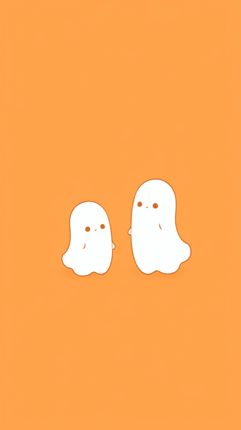 Halloween Ghost 1015 original repeating artwork