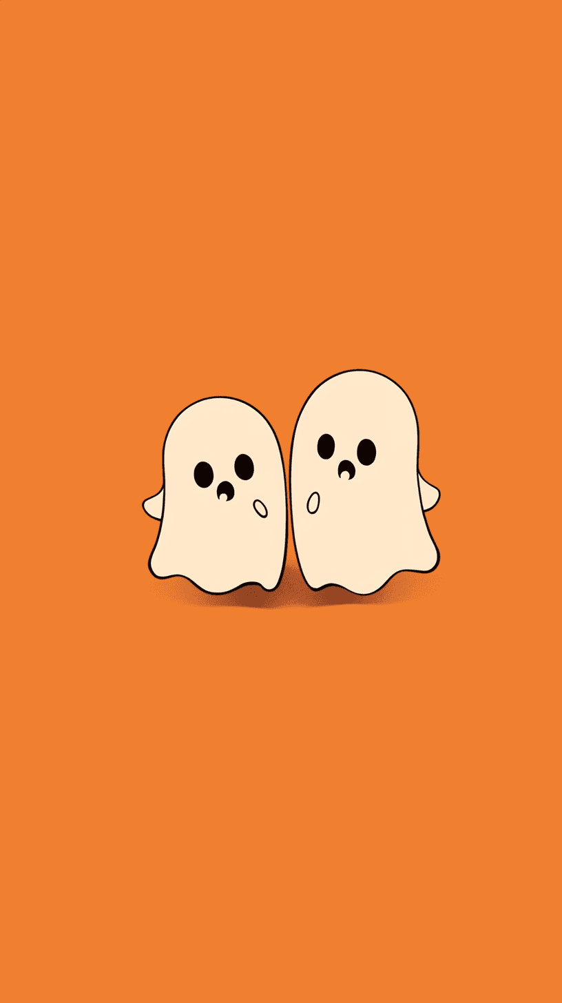 Halloween Ghost 1218 original repeating artwork