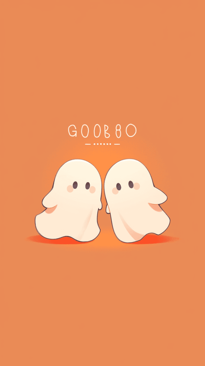 Halloween Ghost 691 original repeating artwork