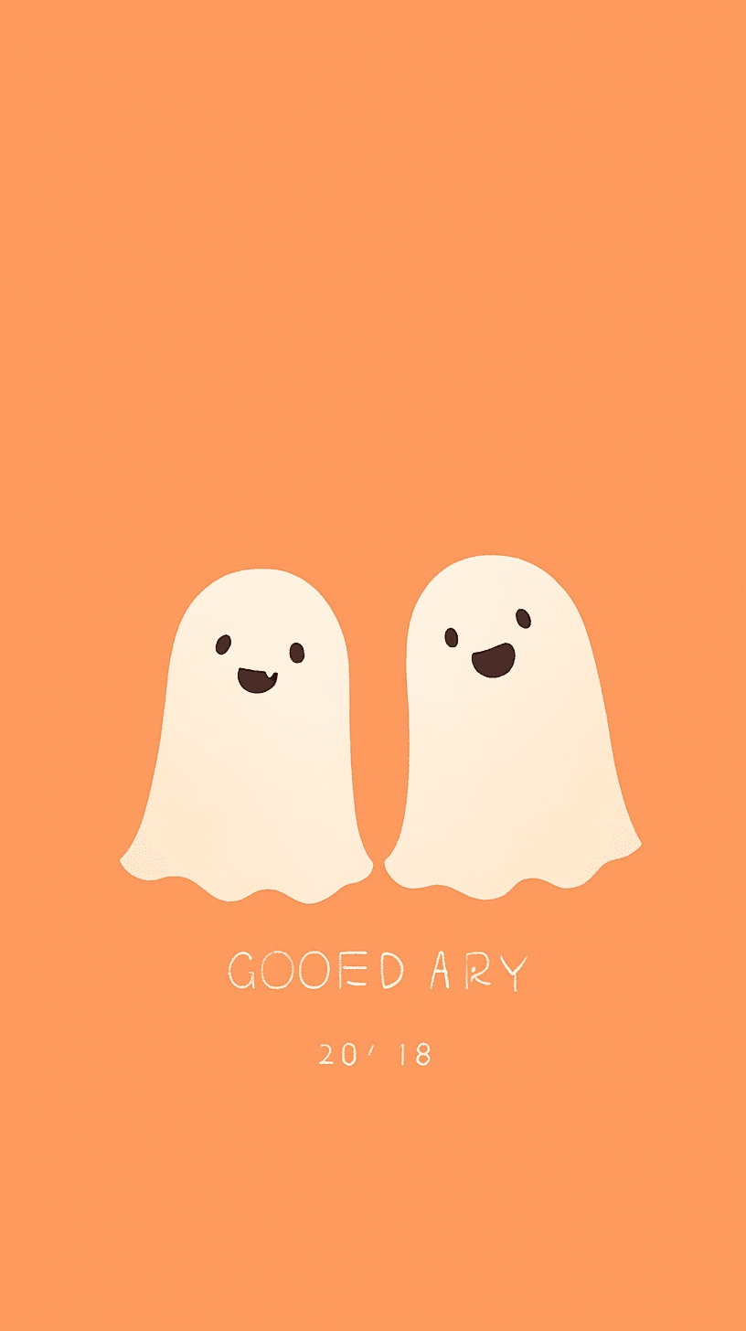 Halloween Ghost 1414 original repeating artwork