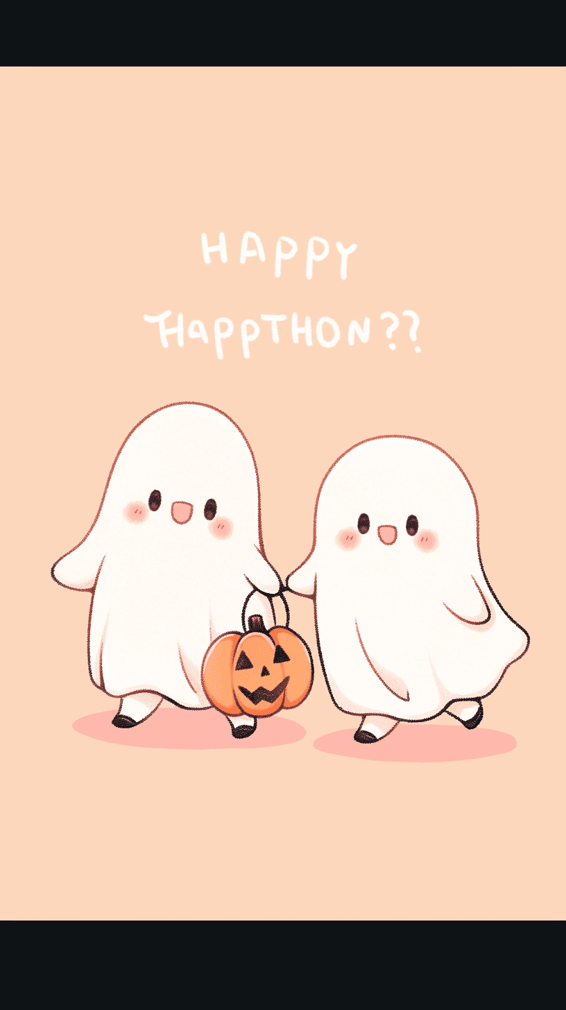 Halloween Ghost 1370 original repeating artwork