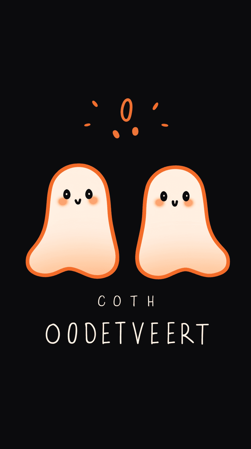 Halloween Ghost 1591 original repeating artwork