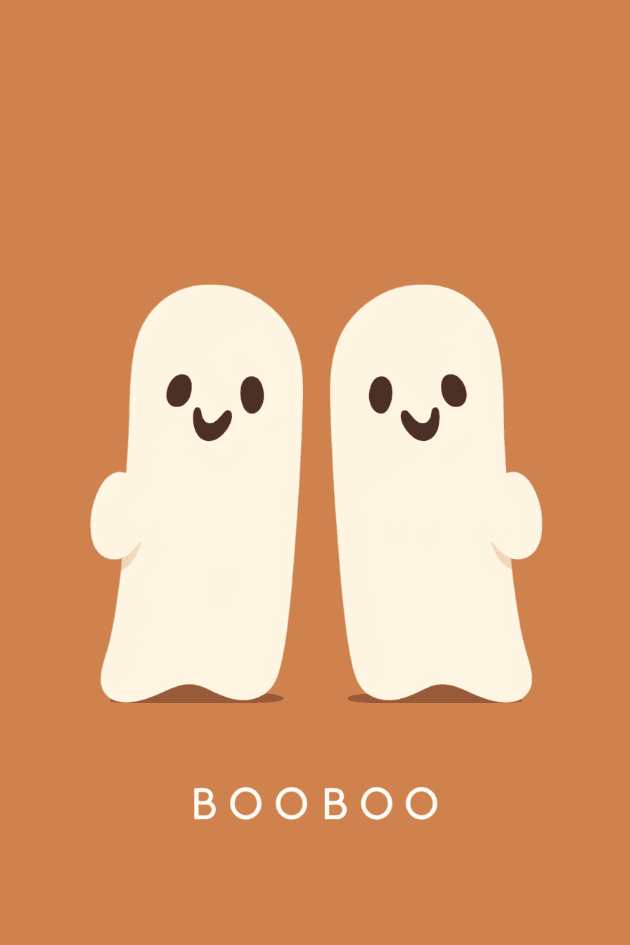 Halloween Ghost 919 original repeating artwork