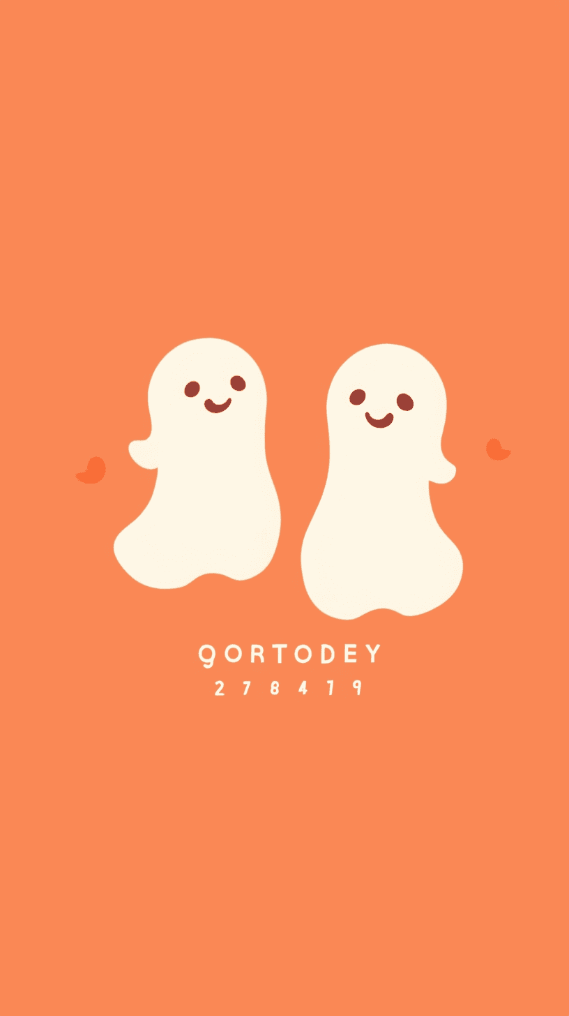 Halloween Ghost 619 original repeating artwork