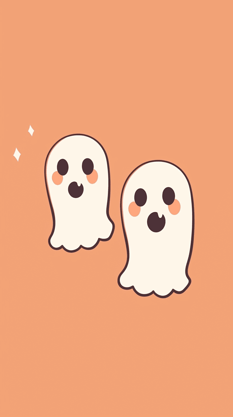 Halloween Ghost 639 original repeating artwork