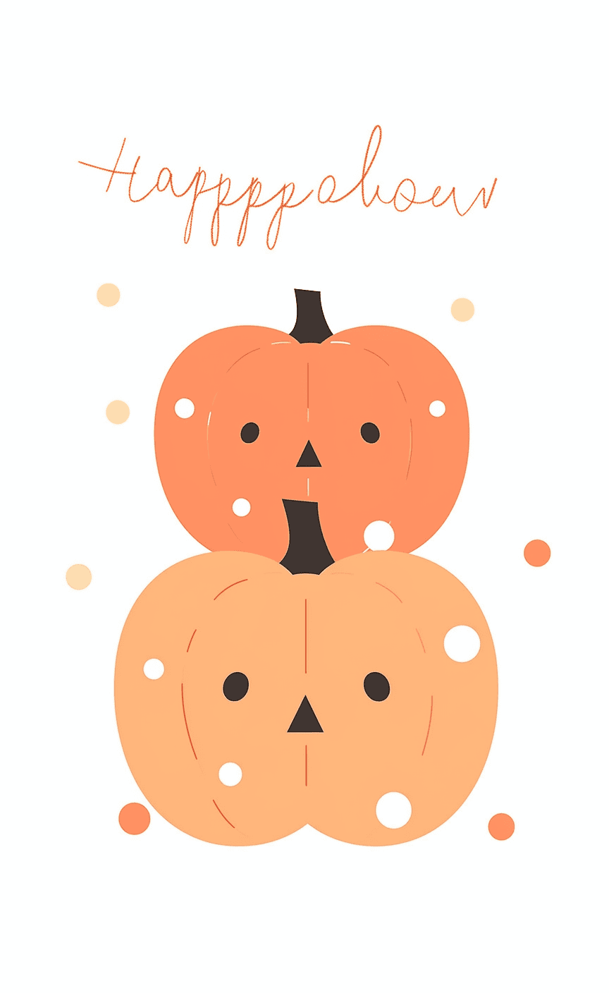 Halloween Pumpkin 474 original repeating artwork
