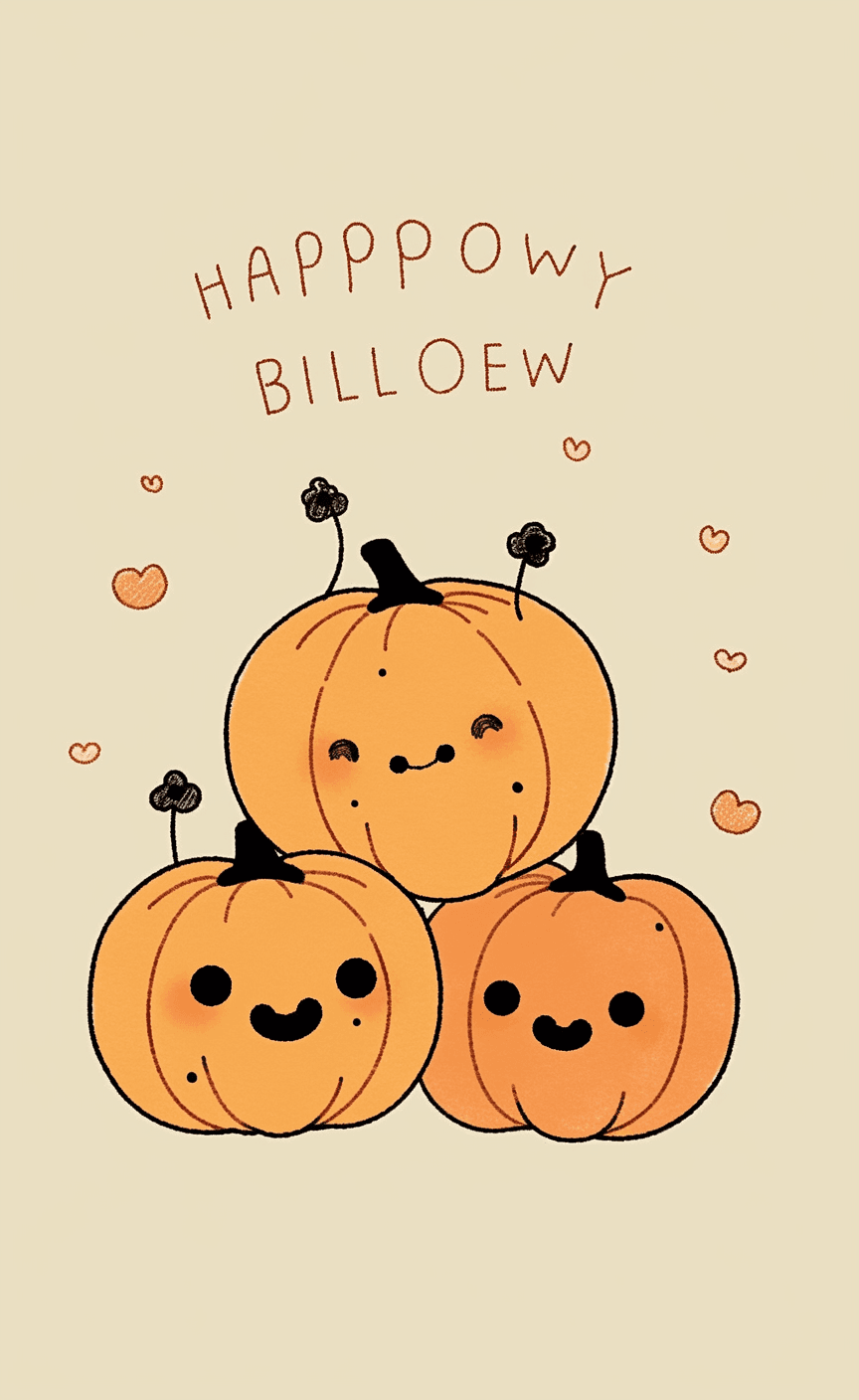 Halloween Pumpkin 131 original repeating artwork